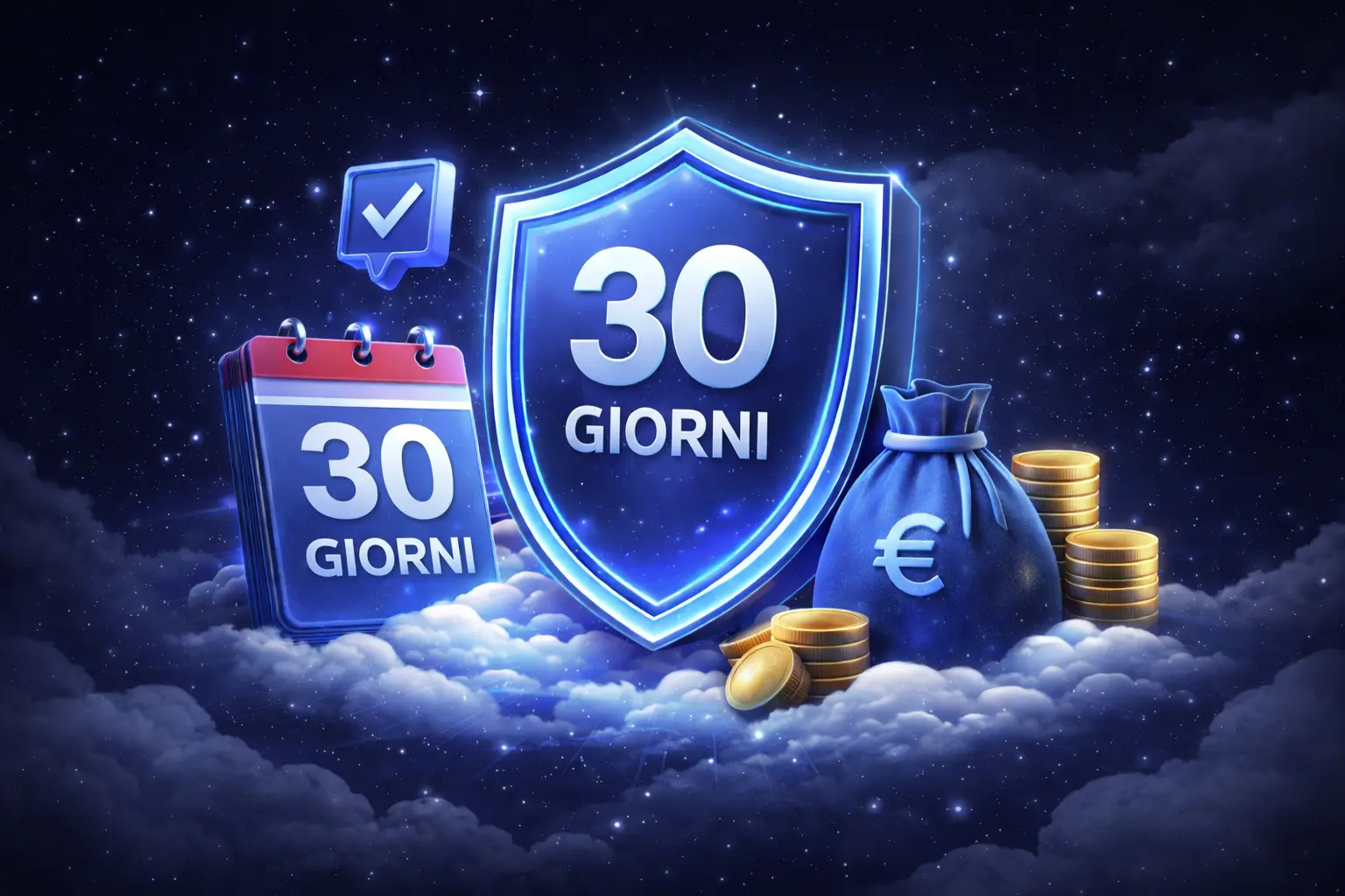 30 Giorni di garanzia